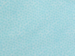 Paw print fabric in light teal from the "Dog On It" collection by Benartex