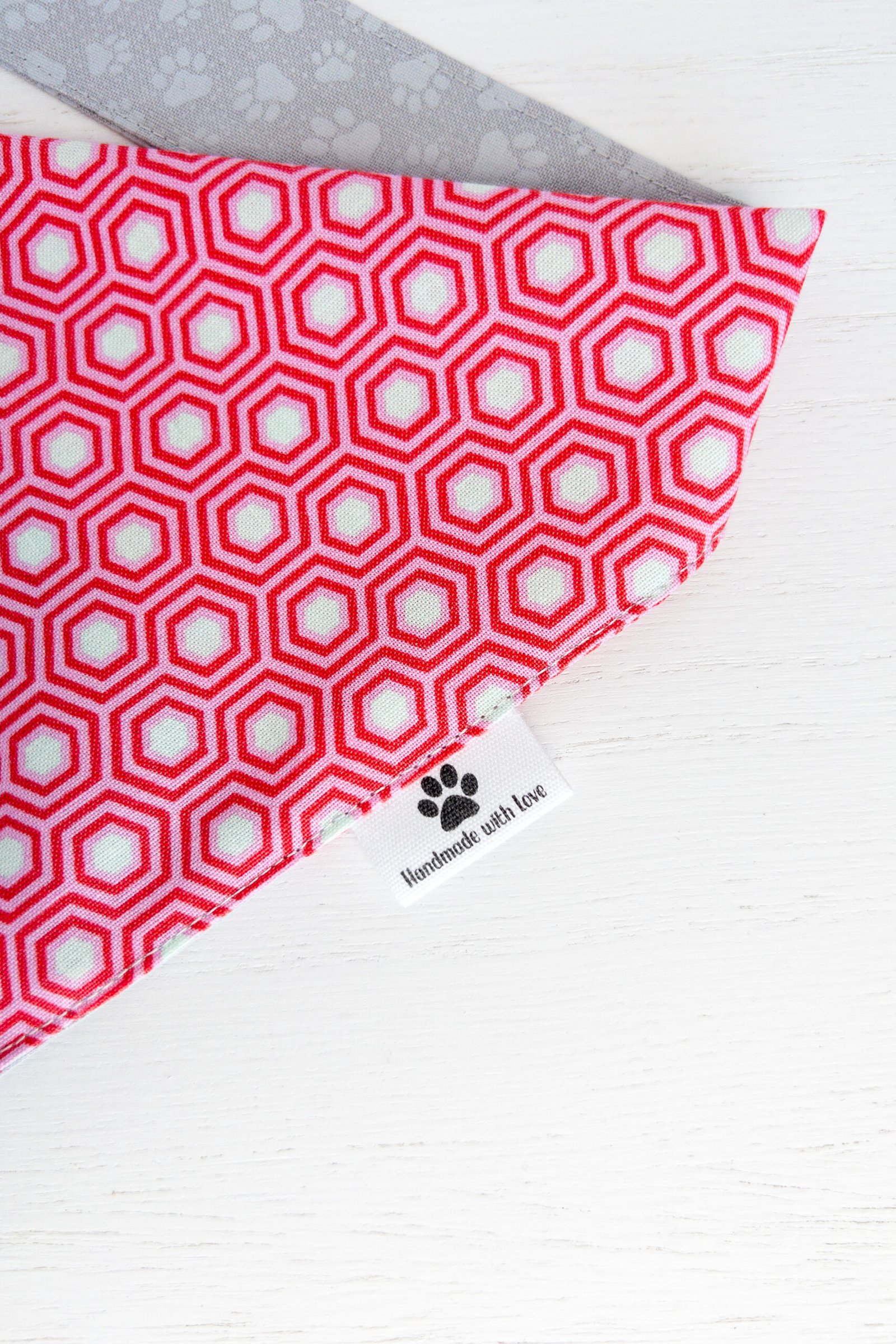 Handmade with Love sew in label - Image 3